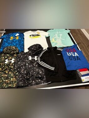 NWT boys SIZE LARGE clothing bundle